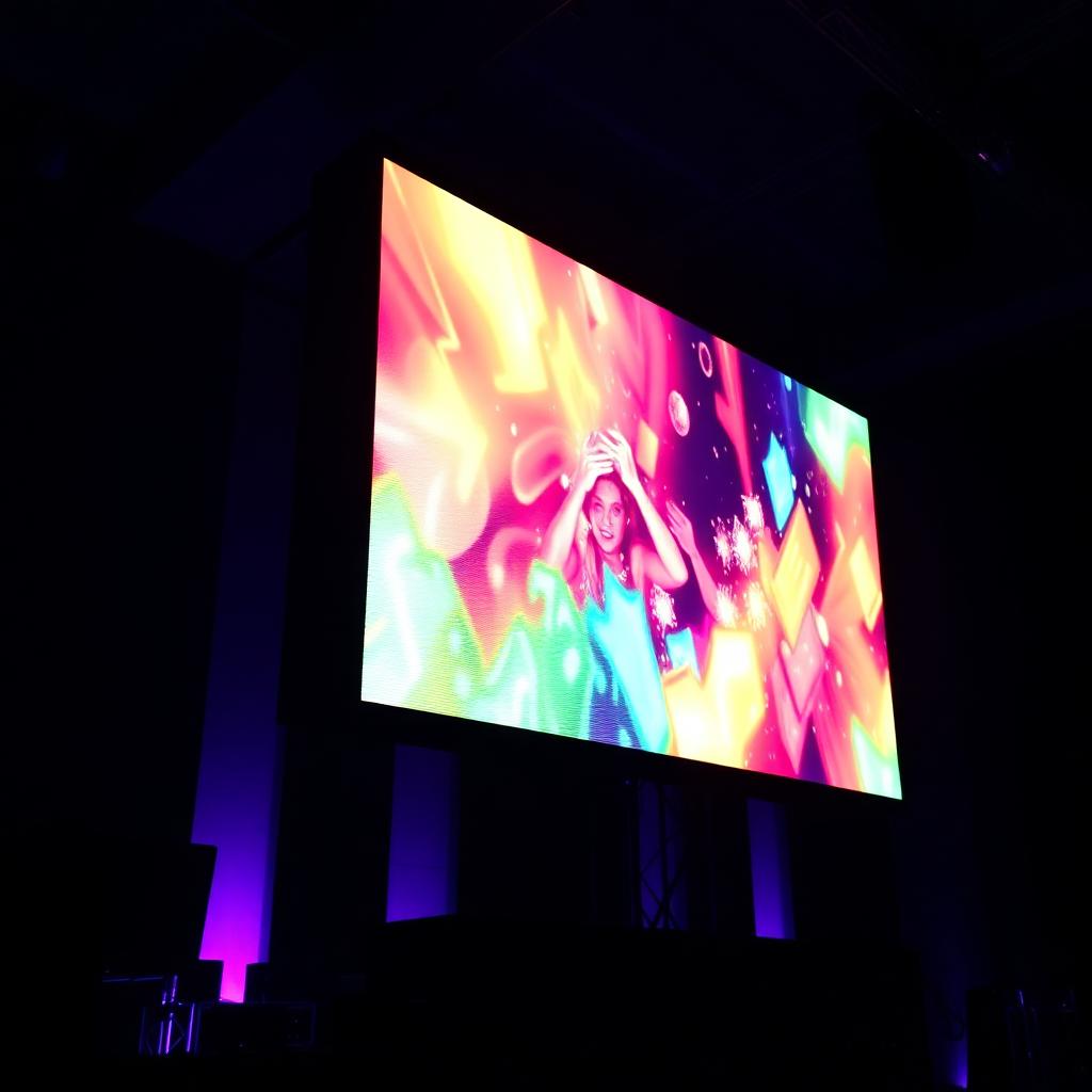 LED poster display
